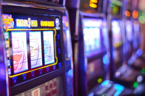 Slot game interface in Free Play